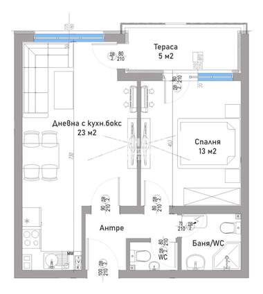 Vânzare - Apartament în Ostromila,  Plovdiv