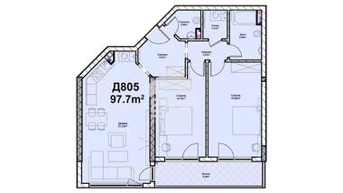Vânzare - Apartament în Poligona,  Sofia