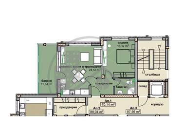 Satış - Apartman olarak Biala,  Varna