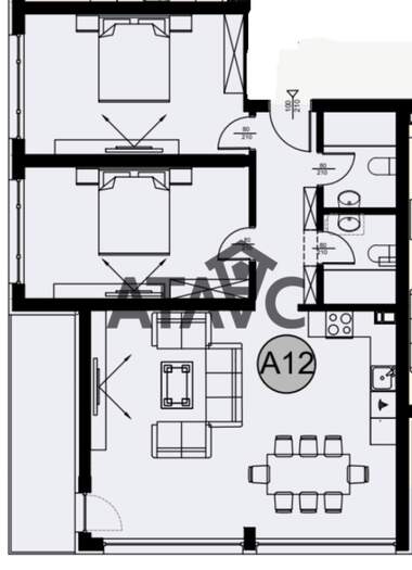 Satış - Apartman olarak Karşiaka,  Plovdiv