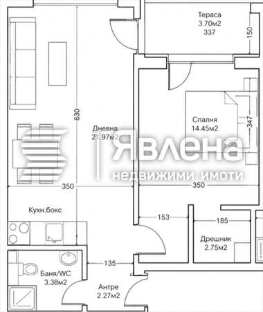 Продажба - Апартамент в Славейков,  Бургас