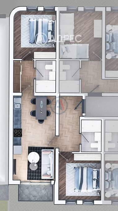 Vânzare - Apartament în Zona B-19,  Sofia