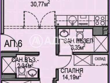 Satış - Apartman olarak Obelia 2,  Sofia