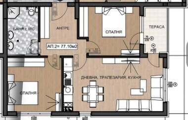 Vânzare - Apartament în Gorna Bania,  Sofia