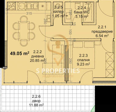 Vânzare - Apartament în Mladost,  Gabrovo