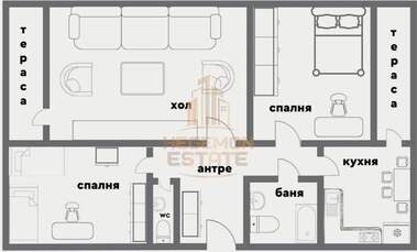 Vânzare - Apartament în Ceataldja,  Varna