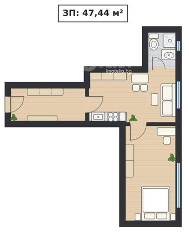 Vânzare - Apartament în Mladost-1A,  Sofia