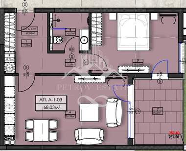 For sale - Apartment in Velingrad,  Pazardjik