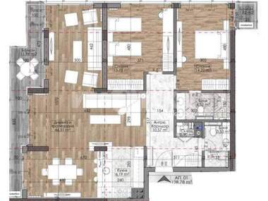 Verkauf - Wohnung in Goze Deltschew,  Sovia