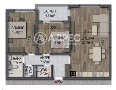 Verkauf - Wohnung in Owtscha Kupel,  Sovia
