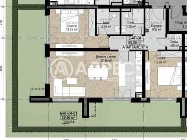 Vânzare - Apartament în Boiana,  Sofia