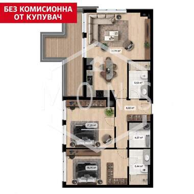 Продажба - Апартамент в Дружба-1,  София