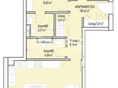 Verkauf - Wohnung in Mladost-4,  Sovia