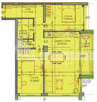 For sale - Apartment in Trakia,  Plovdiv