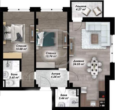 Vânzare - Apartament în Ostromila,  Plovdiv