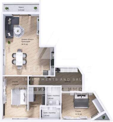 Vânzare - Apartament în Kamenița 2,  Plovdiv