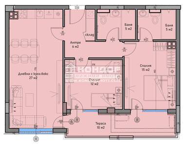Vânzare - Apartament în Hristo Smirnenski,  Plovdiv