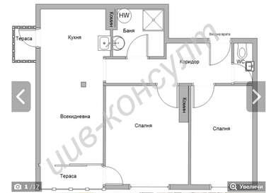 Продажба - Апартамент в Колю Фичето,  Велико Търново