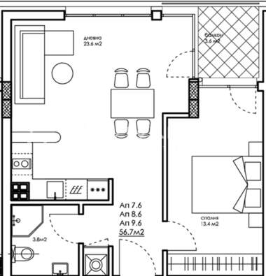 Продажба - Апартамент във Възраждане 1,  Варна