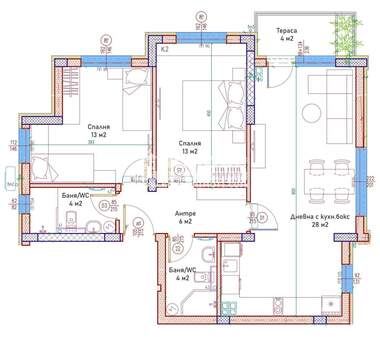 Продажба - Апартамент в Център,  Пловдив