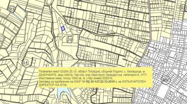 For sale - Agricultural land in Belashtica,  Plovdiv