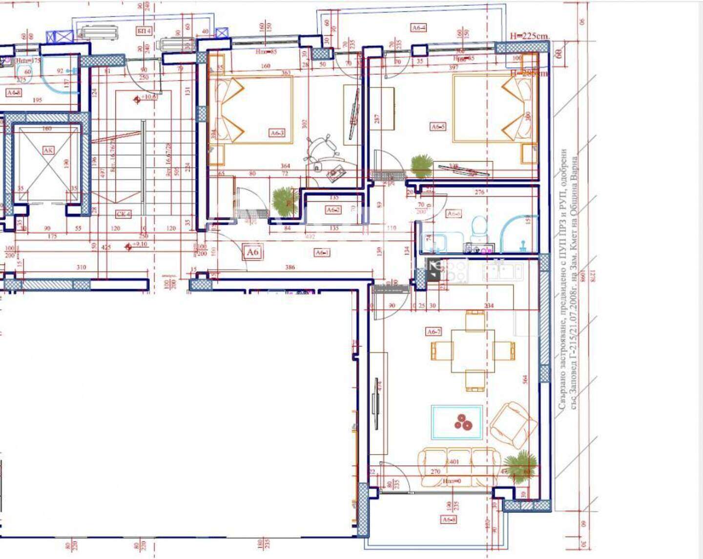 Üç odalı Apartman olarak Center, Varna – fotoğraf 3