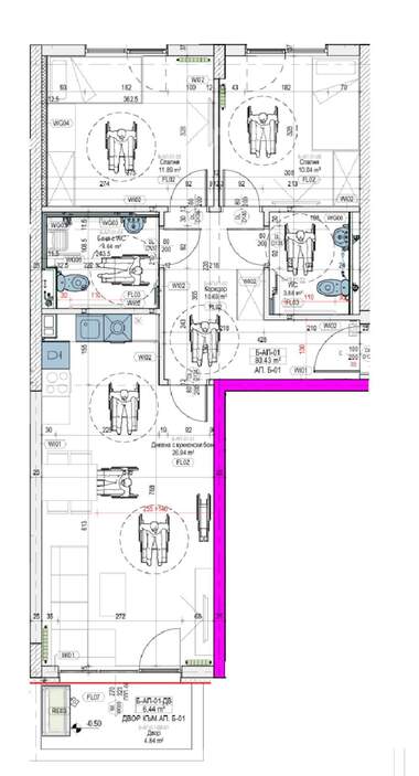For sale - Apartment in Mladost-3,  Sofia