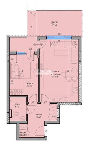 Vânzare - Apartament în Hristo Smirnenski,  Plovdiv