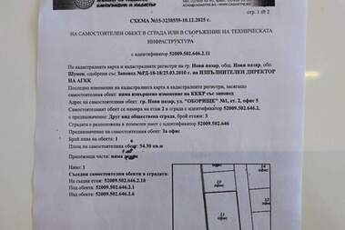 Продажба - Офис в Нови Пазар,  Шумен