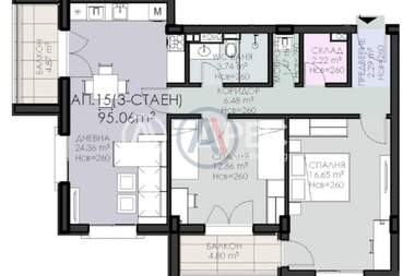 Продажба - Апартамент в Овча Купел 1,  София