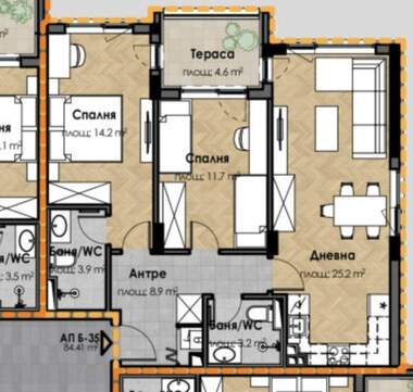 Satış - Apartman olarak Malinova Dolina,  Sofia