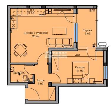 Vânzare - Apartament în Hristo Smirnenski,  Plovdiv