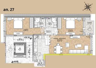 For sale - Apartment in Liulin-8,  Sofia