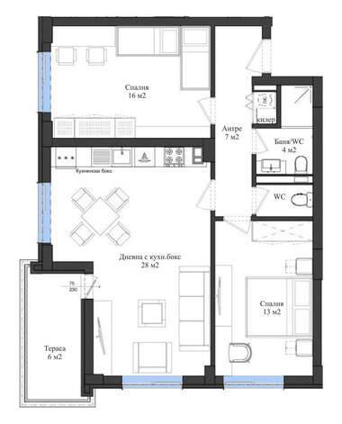 Vânzare - Apartament în Kărșiaka,  Plovdiv