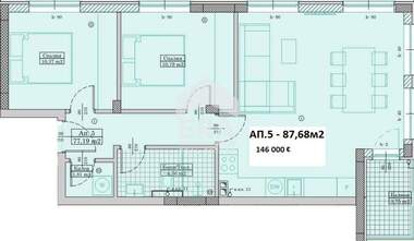 Verkauf - Wohnung in Wazrajdane 3,  Warna