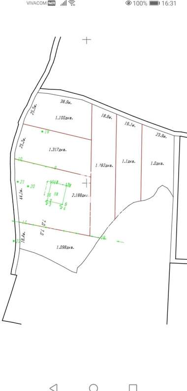 For sale - For Construction in Carkva,  Pernik