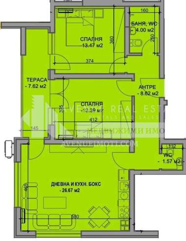 Satış - Apartman olarak Iujen,  Plovdiv