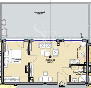 Verkauf - Wohnung in Izgrew,  Burgas