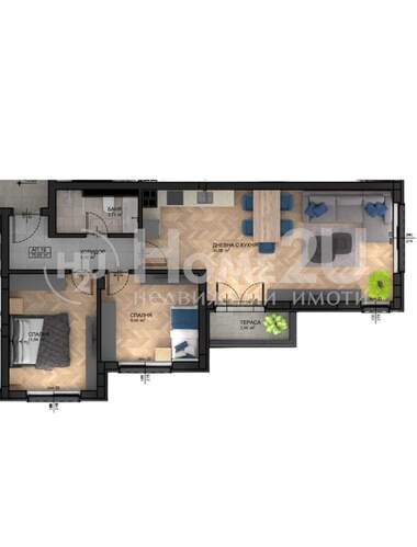 Verkauf - Wohnung in Hristo Smirnenski,  Plowdiw