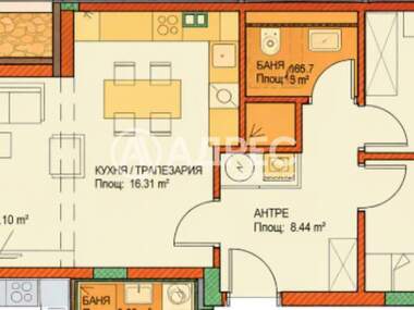 Verkauf - Wohnung in Center,  Sovia