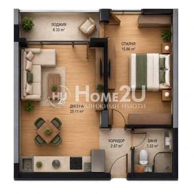Vânzare - Apartament în Băkston,  Sofia