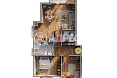 For sale - Apartment in Vazrajdane 3,  Varna