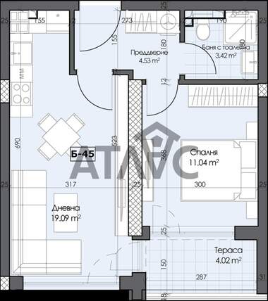 Vânzare - Apartament în Gagarin,  Plovdiv