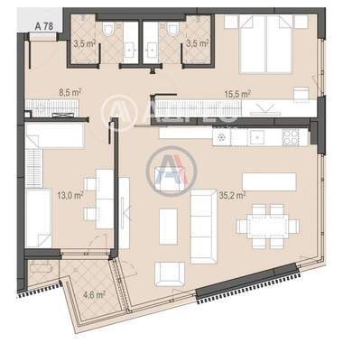 For sale - Apartment in Borovo,  Sofia