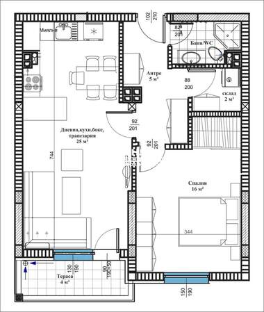 Vânzare - Apartament în Hristo Smirnenski,  Plovdiv