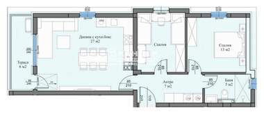 Satış - Apartman olarak Ostromila,  Plovdiv