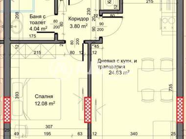 For sale - Apartment in Pchelina,  Varna