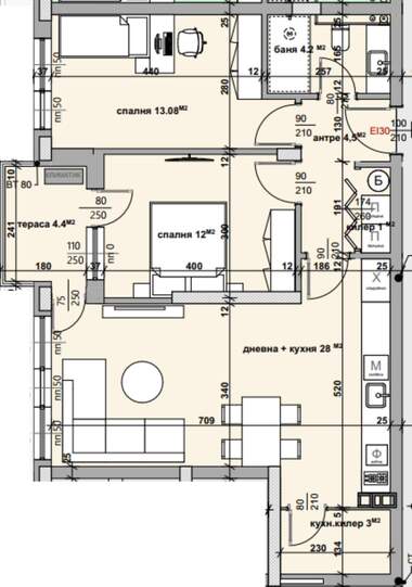 Satış - Apartman olarak Samara-3,  Stara Zagora