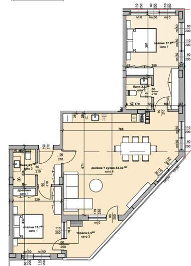 Satış - Apartman olarak Samara-3,  Stara Zagora