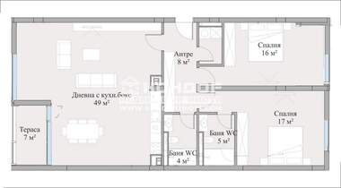 Vânzare - Apartament în Center,  Plovdiv